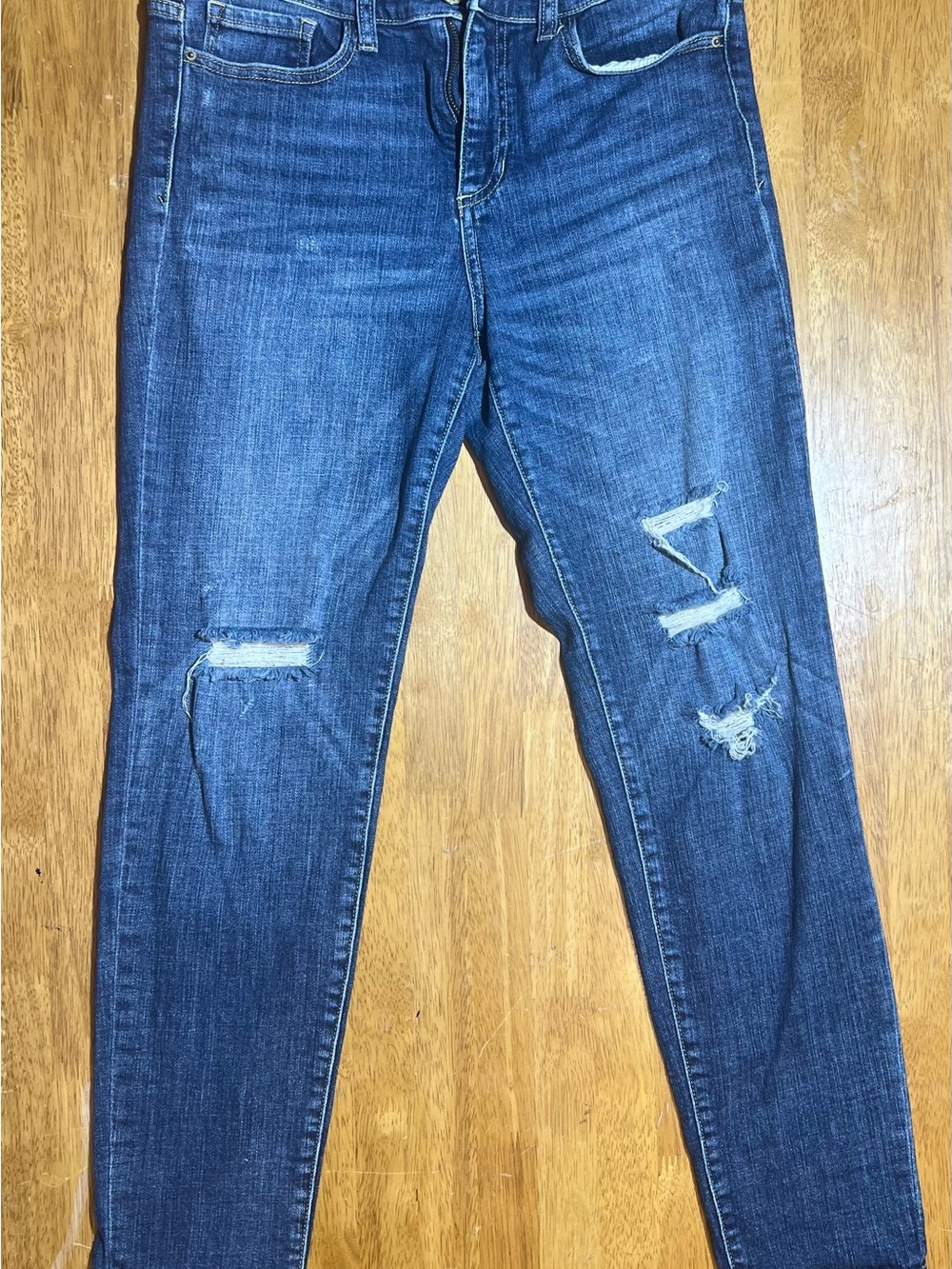 Sneak Peek Women's Distressed Jeans - 7/W28